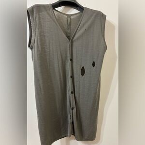 Rick Owens Beige Textured Fabric